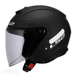 خرید کلاه کاسکت بدون فک LS2 مدل COMPASS MATT BLACK