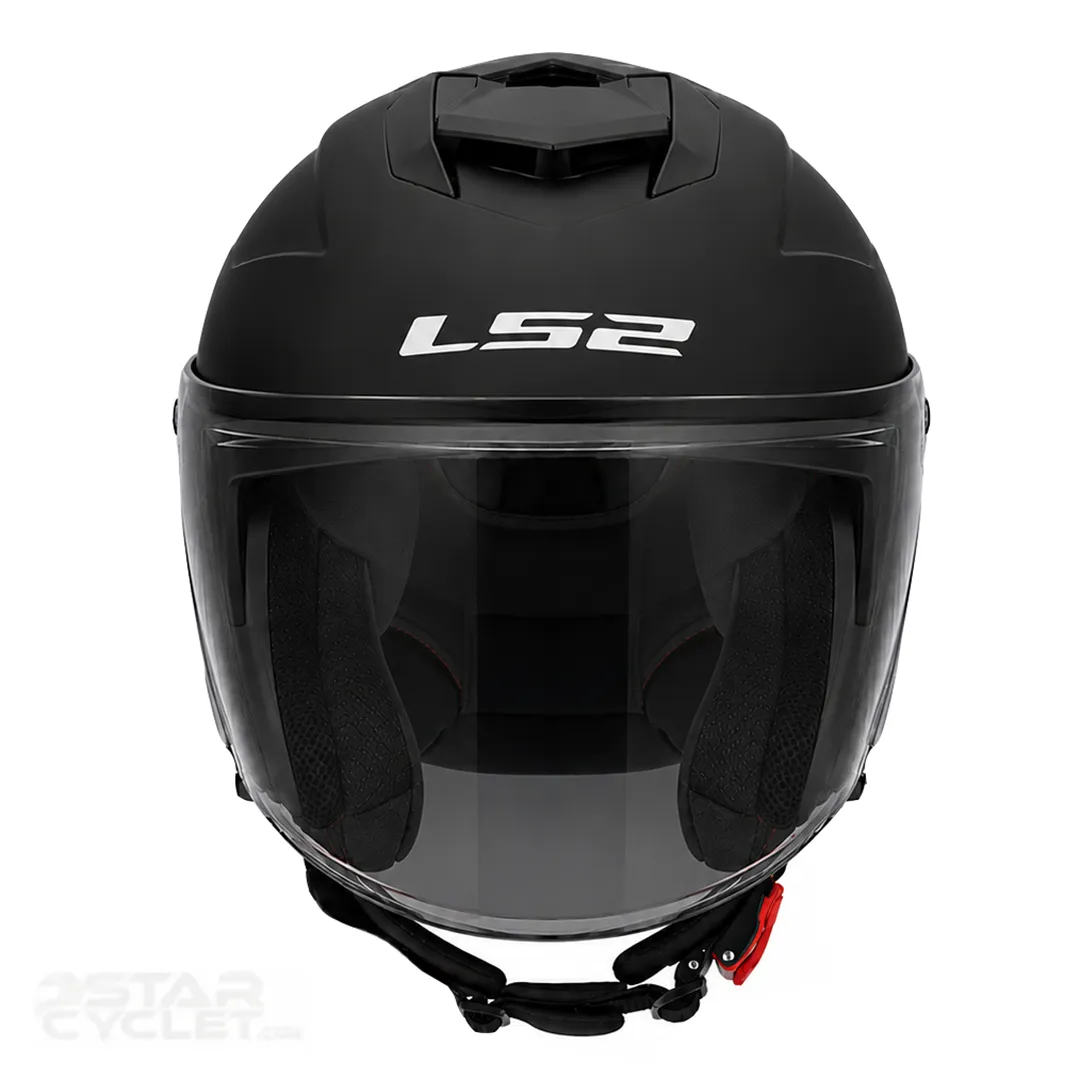عکس کلاه کاسکت بدون فک LS2 مدل COMPASS MATT BLACK