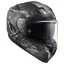 کلاه کاسکت فک ثابت ال اس تو مدل CHALLENGER BLACK BEIGE