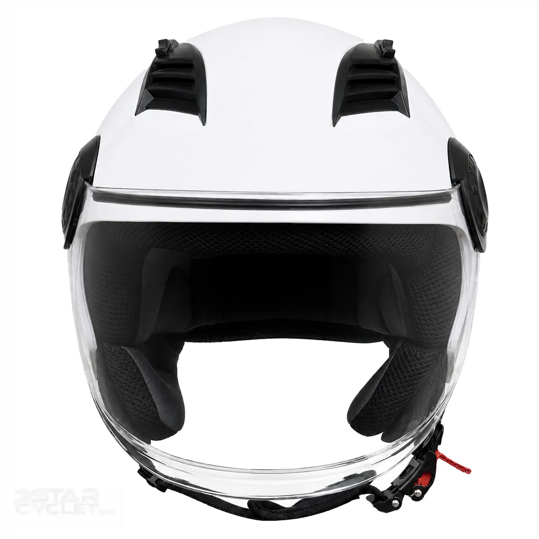عکس کلاه کاسکت بدون فک دینو مدل WHITE