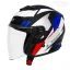 خرید کلاه کاسکت بدون فک LS2 مدل COMPASS BLACK WHITE BLUE SILVER 626