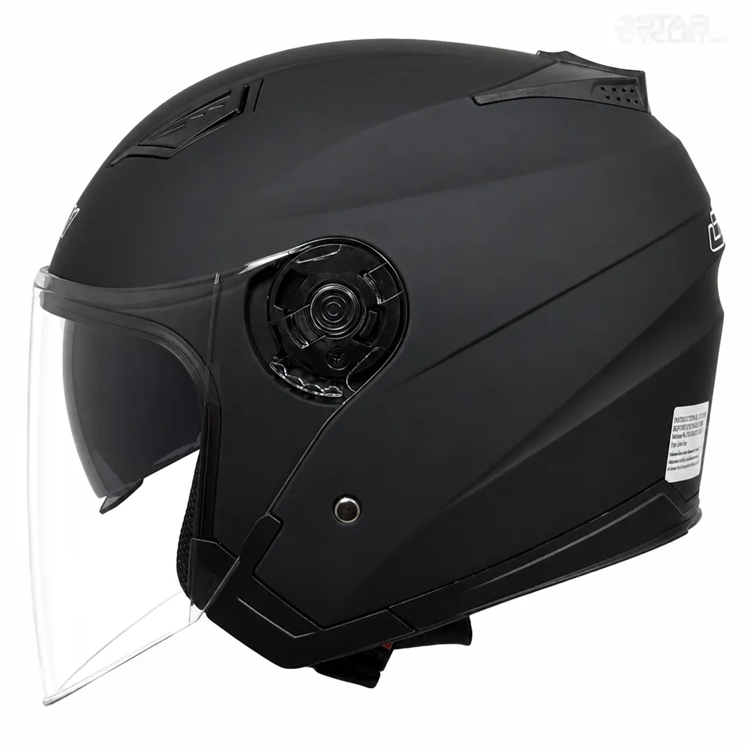 خرید کلاه کاسکت بدون فک دی ای وان مدل 403MATT BLACK