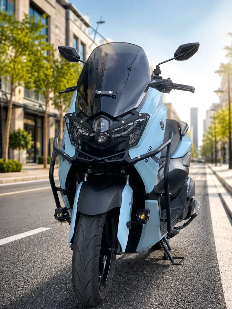 قیمت محافظ چراغ جلوی موتورسیکلت YAMAHA مدل NMAX NEW