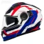 قیمت کلاه کاسکت فک متحرک REDLINE مدل 31-939 WHITE RED BLUE