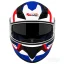 عکس کلاه کاسکت فک متحرک REDLINE مدل 31-939 WHITE RED BLUE