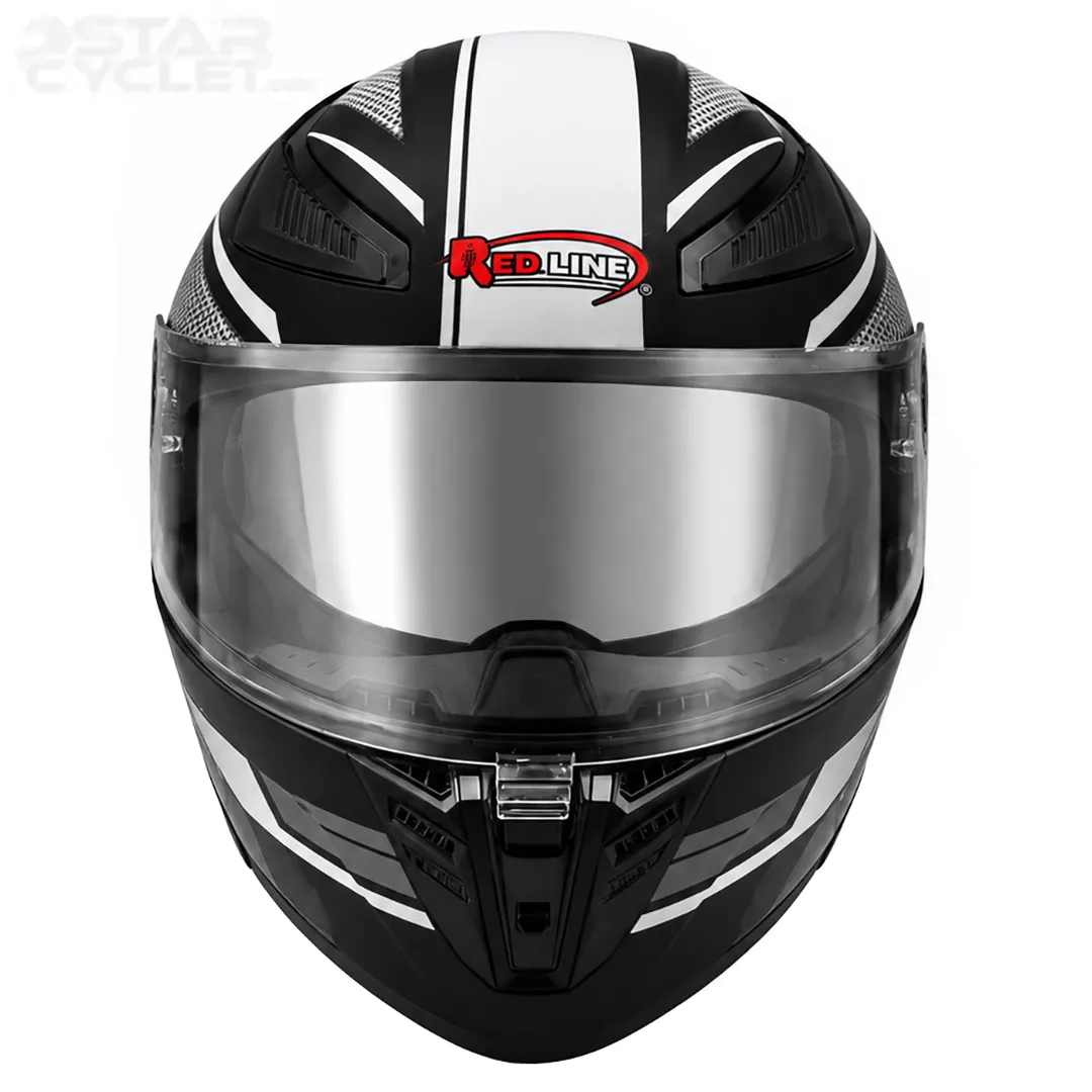 عکس کلاه کاسکت فک متحرک REDLINE مدل 19-960 MATT BLACK GRAY SUN