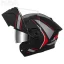 خرید کلاه کاسکت فک متحرک REDLINE مدل 15-960 MATT BLACK RED GRAY AVATAR