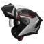 خرید کلاه کاسکت فک متحرک REDLINE مدل 16-960 MATT BLACK RED GRAY PASSION