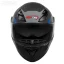 عکس کلاه کاسکت فک متحرک REDLINE مدل 33-939 MATT BLACK BLUE GALAXY