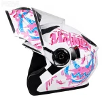 خرید کلاه کاسکت فک متحرک REDLINE مدل 34-939 BRIGHT CREAM HELMET