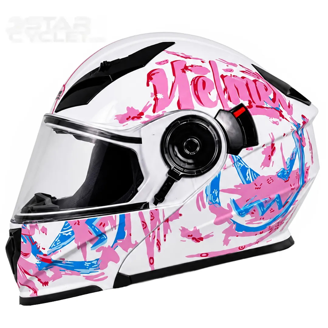 قیمت کلاه کاسکت فک متحرک REDLINE مدل 34-939 BRIGHT CREAM HELMET