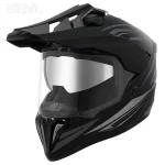 کلاه کاسکت ادونچری ردلاین مدل 6-760 MATT BLACK DARK GRAY PRISM