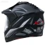 سه رخ پشت کلاه کاسکت ادونچری ردلاین مدل 6-760 MATT BLACK DARK GRAY PRISM