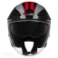 عکس کلاه کاسکت بدون فک ردلاین مدل 11-965 MATT BLACK RED GRAY AVATAR