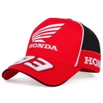 کلاه نقاب دار هندا مدل RED BLACK 93
