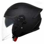 خرید کلاه کاسکت بدون فک میثاق مدل 999MATT BLACK