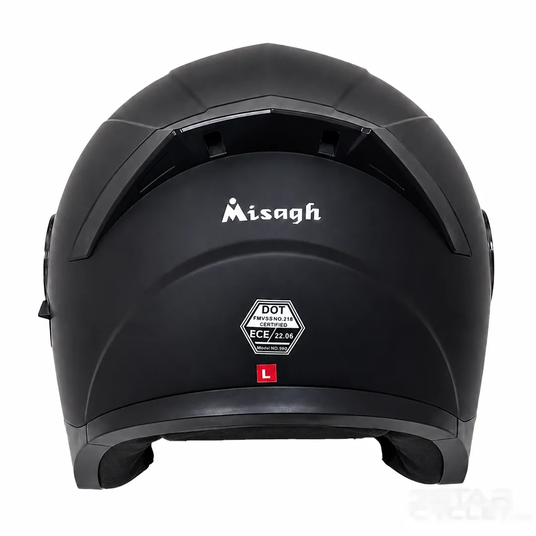 قیمت کلاه کاسکت بدون فک میثاق مدل 999MATT BLACK