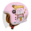 خرید کلاه کاسکت بدون فک بچگانه ردلاین مدل 1-910 BRIGHT PINK RABBIT