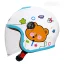 خرید کلاه کاسکت بدون فک بچگانه ردلاین مدل 3-910 BRIGHT WHITE LITTLE BEAR
