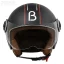 عکس ‏کلاه کاسکت وسپایی BEON مدل B110 TITANIUM BLACK