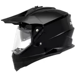 خرید کلاه کاسکت ادونچری SOMAN مدل M10 GLOSSY BLACK
