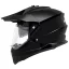 خرید کلاه کاسکت ادونچری SOMAN مدل M10 GLOSSY BLACK