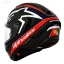 سه رخ پشت کلاه کاسکت فک ثابت آلپین استار مدل R10 matt carbon blue red