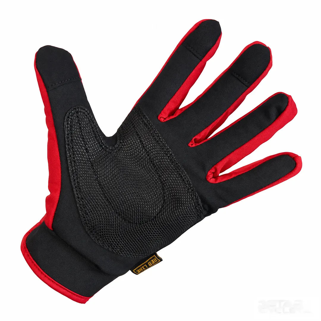 قیمت دستکش زمستانی موتورسواری REDLINE مدل RE005 Black Red