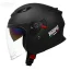 خرید کلاه کاسکت بدون فک فابریک مدل MICKY MOUSE MATT BLACK