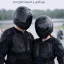 عکس شولدر موتورسواری ونوم مدل BLACK