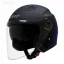 کلاه کاسکت بدون فک دی ای وان مدل 403MATT BLACK BLUE
