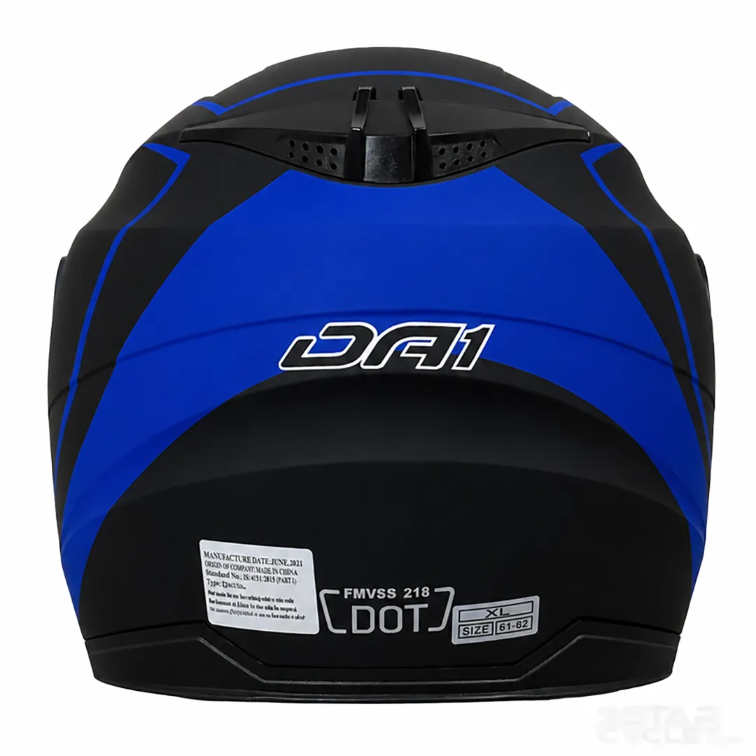 قیمت کلاه کاسکت بدون فک دی ای وان مدل 403MATT BLACK BLUE
