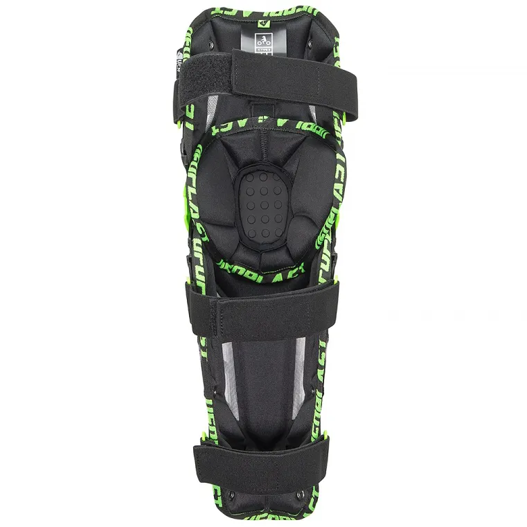 عکس زانوبند یوفو مدل CRYPTON BLACK GREEN
