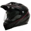 کلاه کاسکت ادونچری یوفو مدل ARIES MATT BLACK RED