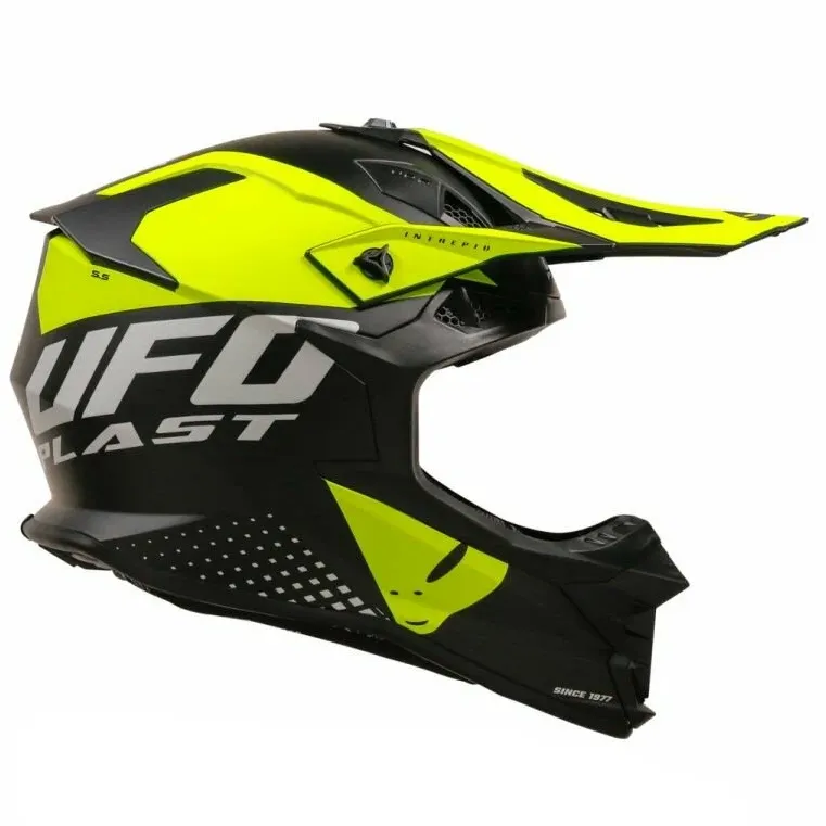 خرید کلاه کاسکت کراسی یوفو مدل INTREPID MATT BLACK PHOSPHORIC از نمایندگی
