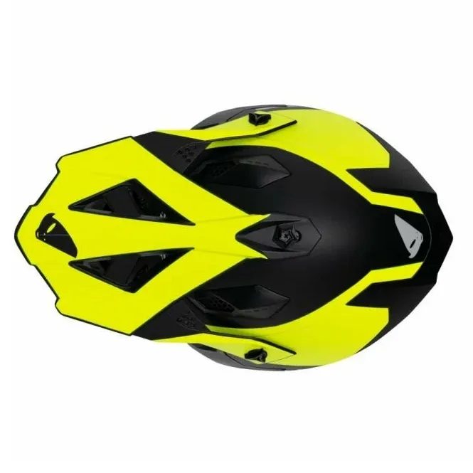 روی کلاه کاسکت کراسی یوفو مدل INTREPID MATT BLACK PHOSPHORIC