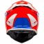 پشت کلاه کاسکت کراسی یوفو مدل INTREPID BLUE RED WHITE ORANGE