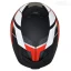بالای کلاه کاسکت فک ثابت LS2 مدل STREAM2 FF808-2 MATT BLACK RED WHITE