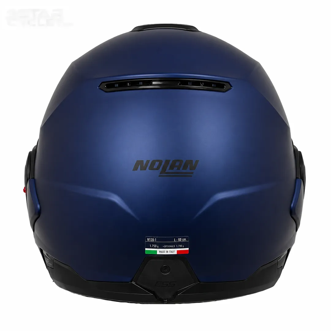 پشت کلاه کاسکت فک متحرک NOLAN مدل N120-1 CLASSICO NOBIL