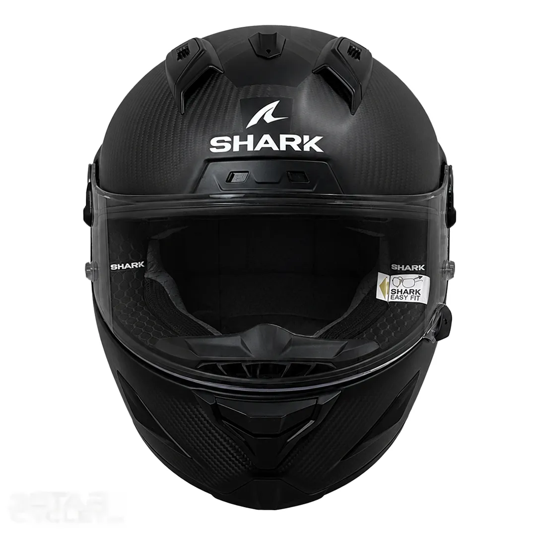 عکس کلاه کاسکت فک ثابت شارک مدل AERON CARBON SKIN MATT