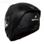 سه رخ پشت کلاه کاسکت فک ثابت شارک مدل AERON CARBON SKIN MATT