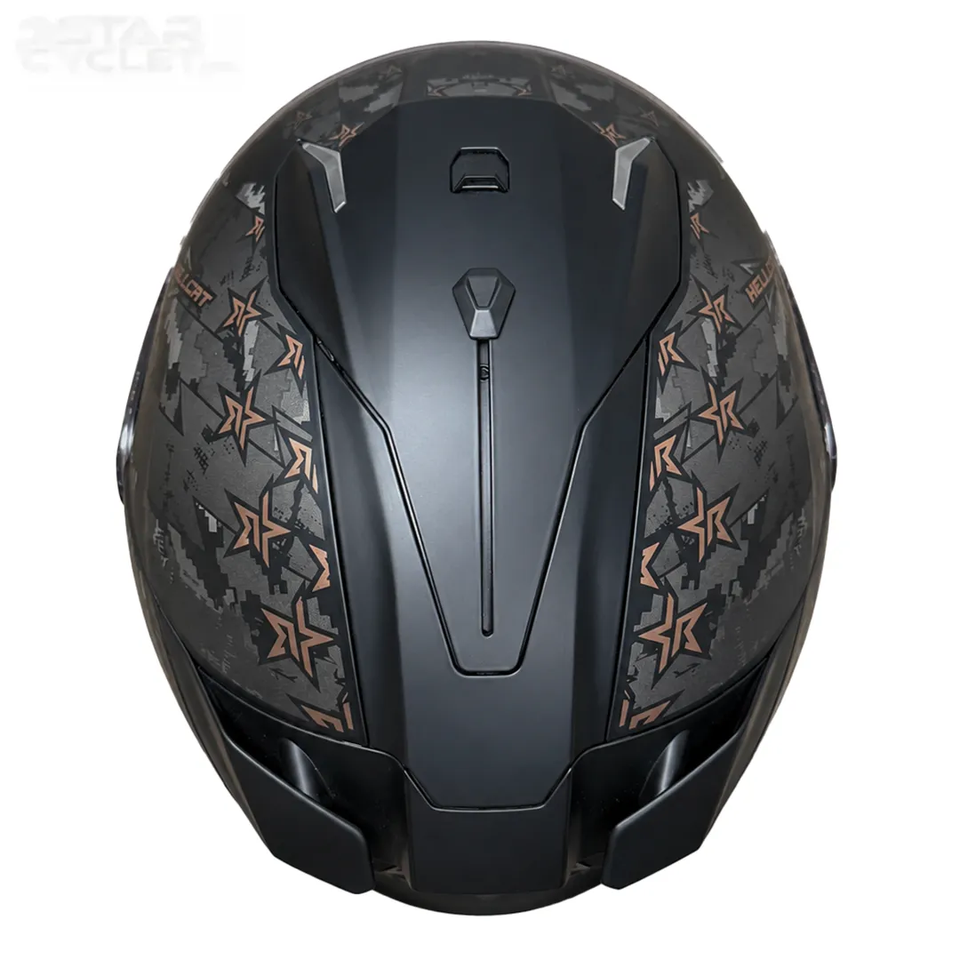 قیمت کلاه کاسکت بدون فک شارک مدل SKWAL i3 JET HELLCAT MAT