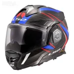 کلاه کاسکت فول متحرک ال اس تو مدل 901 ADVANT X RED LAND RACER