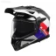 کلاه کاسکت ال اس 2 مدل اندرو MX702 PIONER II BLACK RED WHITE GRAY