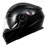 خرید کلاه کاسکت فک متحرک ردلاین مدل 939-2 BRIGHT-BLACK