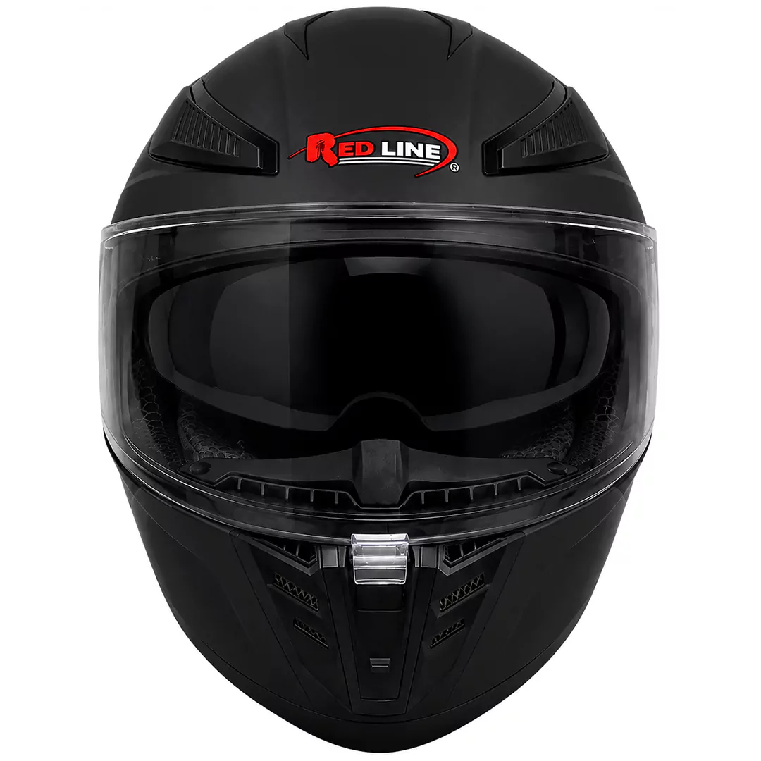 عکس کلاه کاسکت فک ثابت ردلاین مدل MATT BLACK 942-1
