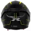 عکس کلاه کاسکت فک ثابت راپیدو مدل 101SV CARBON GLOSSY NEON YELLOW