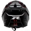 عکس کلاه کاسکت فک ثابت راپیدو مدل 101SV CARBON GLOSSY RED GRAY