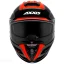 قیمت کلاه کاسکت فک ثابت اکسیس مدل HAWK Black orange gray