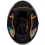 خرید کلاه کاسکت فک ثابت اکسیس مدل HAWK Black orange gray اورجینال